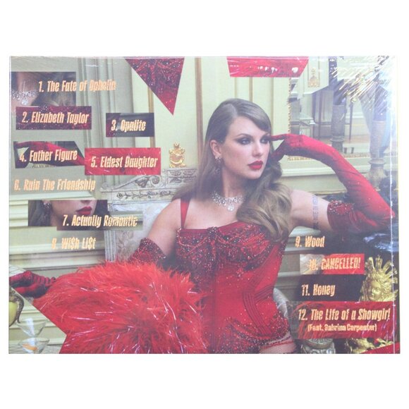 Taylor Swift "The Life Of A Showgirl" Show Business Edition Golden Vinyl - Picture 5 of 6